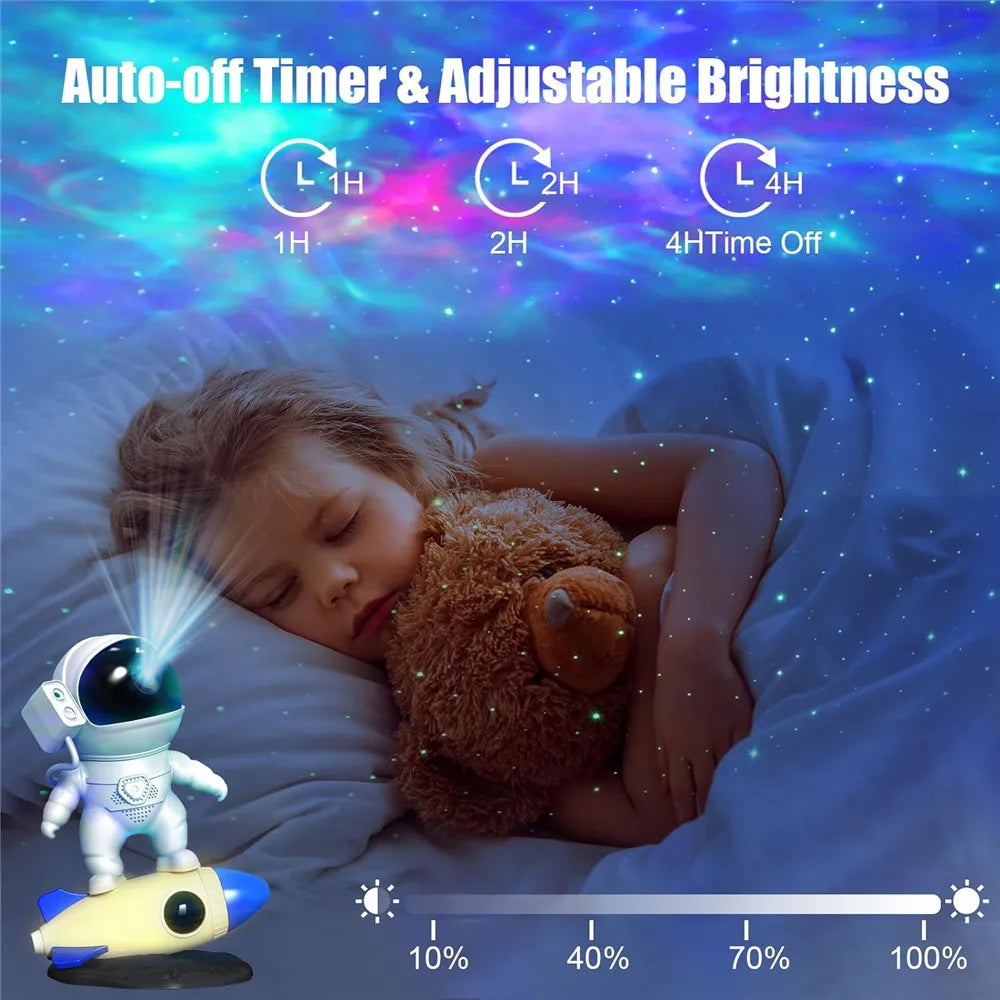 Astro Galaxy Sky Projector Night Light Remote Control